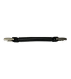 Black Vinyl Webbing Handle With Nickel Hardware - 7 1/2" - Premium Leather Handle from Herdzco Supplies - Just $8.99! Shop now at Herdzco Supplies
