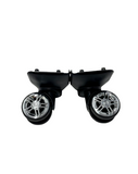 Delsey Replacement 48mm Spinner Chrome Wheels With Housing - Premium Luggage Wheels from Herdzco Supplies - Just $30! Shop now at Herdzco Supplies