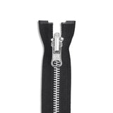 YKK #5 Aluminum Reversible Jacket Zipper - Premium Zippers from Herdzco Supplies - Just $18.99! Shop now at Herdzco Supplies